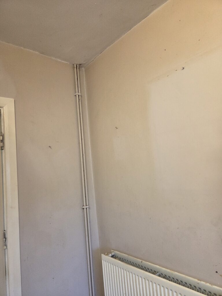 This is the before photo. you can see the grime around the pictures.