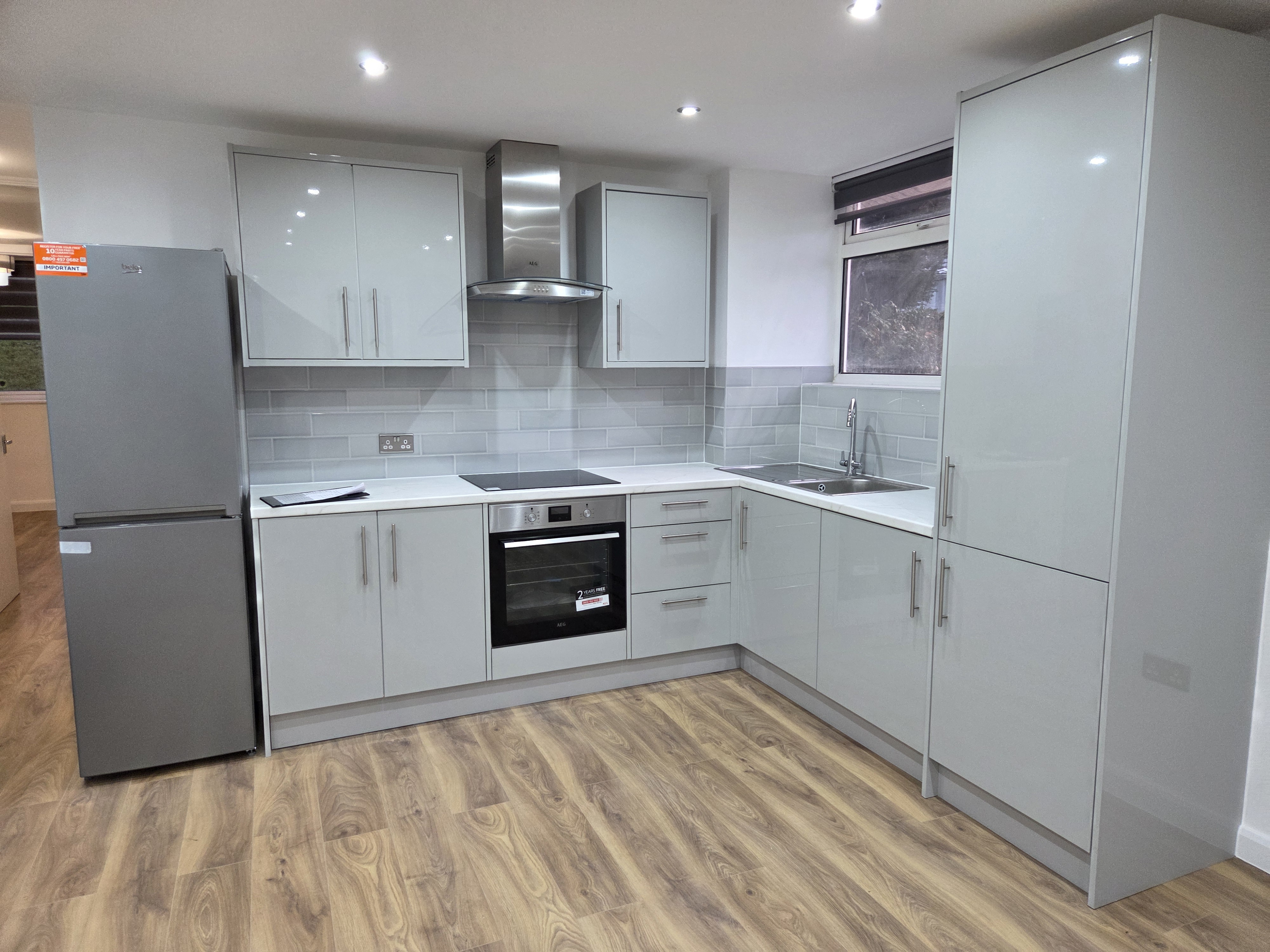 Sparkle clean ready for new tenant's.